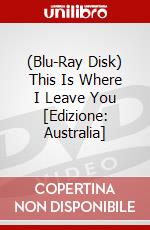 (Blu-Ray Disk) This Is Where I Leave You [Edizione: Australia] brd