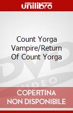 Count Yorga Vampire/Return Of Count Yorga dvd
