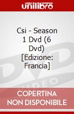 Csi - Season 1 Dvd (6 Dvd) [Edizione: Francia] dvd