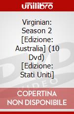Virginian: Season 2 [Edizione: Australia] (10 Dvd) [Edizione: Stati Uniti] dvd