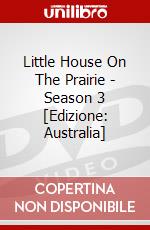 Little House On The Prairie - Season 3 [Edizione: Australia] dvd