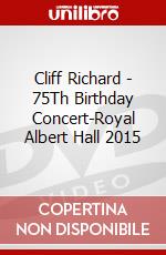 Cliff Richard - 75Th Birthday Concert-Royal Albert Hall 2015 dvd