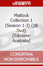 Matlock Collection 1 (Season 1-3) (18 Dvd) [Edizione: Australia] dvd