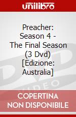 Preacher: Season 4 - The Final Season (3 Dvd) [Edizione: Australia] dvd