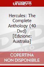 Hercules: The Complete Anthology (40 Dvd) [Edizione: Australia] dvd