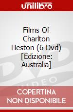 Films Of Charlton Heston (6 Dvd) [Edizione: Australia] dvd