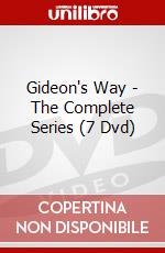Gideon's Way - The Complete Series (7 Dvd) dvd