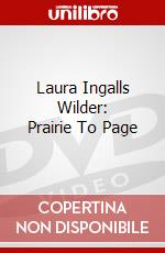 Laura Ingalls Wilder: Prairie To Page dvd