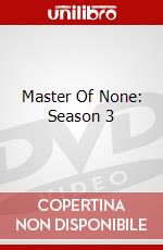 Master Of None: Season 3 dvd