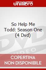So Help Me Todd: Season One (4 Dvd) dvd