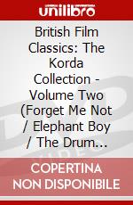 British Film Classics: The Korda Collection - Volume Two (Forget Me Not / Elephant Boy / The Drum / The Four Feathers) (2 Dvd) dvd