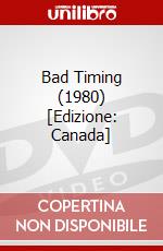 Bad Timing (1980) [Edizione: Canada] dvd