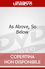 As Above, So Below dvd