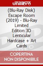 (Blu-Ray Disk) Escape Room (2019) - Blu-Ray Limited Edition 3D Lenticular Hardcase + Art Cards brd