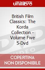British Film Classics: The Korda Collection - Volume Five 5-Dvd dvd