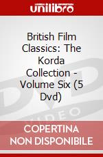 British Film Classics: The Korda Collection - Volume Six (5 Dvd) dvd
