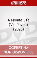A Private Life (Vie Privee) (2025) dvd