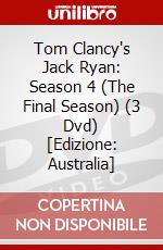 Tom Clancy's Jack Ryan: Season 4 (The Final Season) (3 Dvd) [Edizione: Australia] dvd