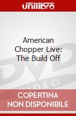 American Chopper Live: The Build Off dvd
