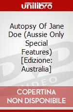 Autopsy Of Jane Doe (Aussie Only Special Features) [Edizione: Australia] dvd