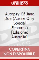 Autopsy Of Jane Doe (Aussie Only Special Features) [Edizione: Australia] dvd