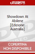 Showdown At Abilene [Edizione: Australia] dvd