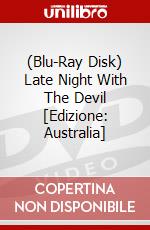 (Blu-Ray Disk) Late Night With The Devil [Edizione: Australia] brd