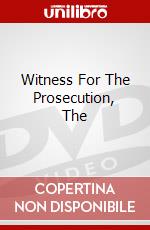Witness For The Prosecution, The dvd