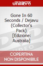 Gone In 60 Seconds / Dejavu (Collector's Pack) [Edizione: Australia] dvd