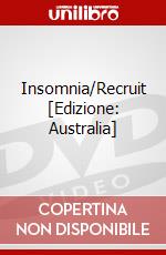Insomnia/Recruit [Edizione: Australia] dvd