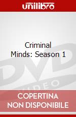 Criminal Minds: Season 1 dvd