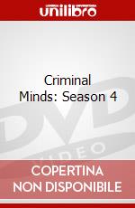 Criminal Minds: Season 4 dvd