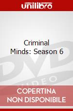 Criminal Minds: Season 6 dvd