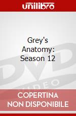 Grey's Anatomy: Season 12 dvd