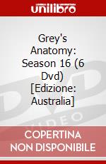 Grey's Anatomy: Season 16 (6 Dvd) [Edizione: Australia] dvd