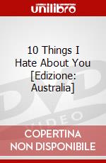 10 Things I Hate About You [Edizione: Australia] dvd