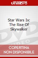 Star Wars Ix: The Rise Of Skywalker dvd