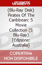 (Blu-Ray Disk) Pirates Of The Caribbean: 5 Movie Collection (5 Blu-Ray) [Edizione: Australia] brd
