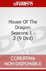 House Of The Dragon: Seasons 1 - 2 (9 Dvd) dvd