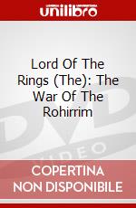 Lord Of The Rings (The): The War Of The Rohirrim dvd