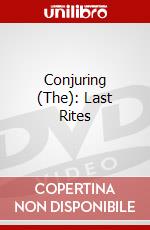 Conjuring (The): Last Rites dvd
