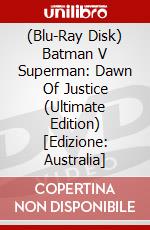 (Blu-Ray Disk) Batman V Superman: Dawn Of Justice (Ultimate Edition) [Edizione: Australia] brd