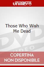 Those Who Wish Me Dead dvd