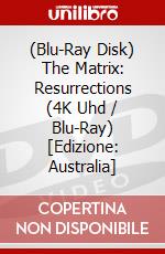 (Blu-Ray Disk) The Matrix: Resurrections (4K Uhd / Blu-Ray) [Edizione: Australia] brd
