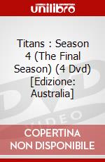 Titans : Season 4 (The Final Season) (4 Dvd) [Edizione: Australia] dvd