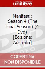Manifest : Season 4 (The Final Season) (4 Dvd) [Edizione: Australia] dvd
