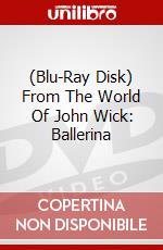(Blu-Ray Disk) From The World Of John Wick: Ballerina brd