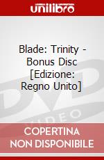 Blade: Trinity - Bonus Disc [Edizione: Regno Unito] dvd