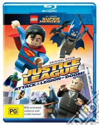 (Blu-Ray Disk) Lego: Justice League: Attack Of The Legion Of Doom brd