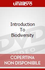 Introduction To Biodiversity dvd